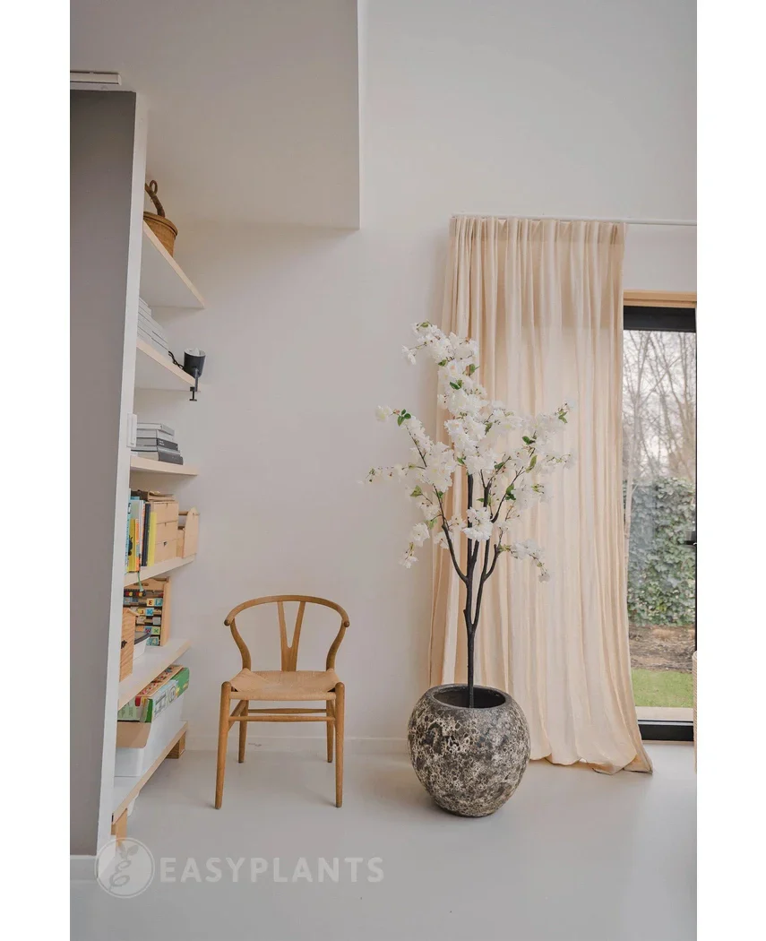 Künstliche Kirschblüte 180 cm weiß - Image 3